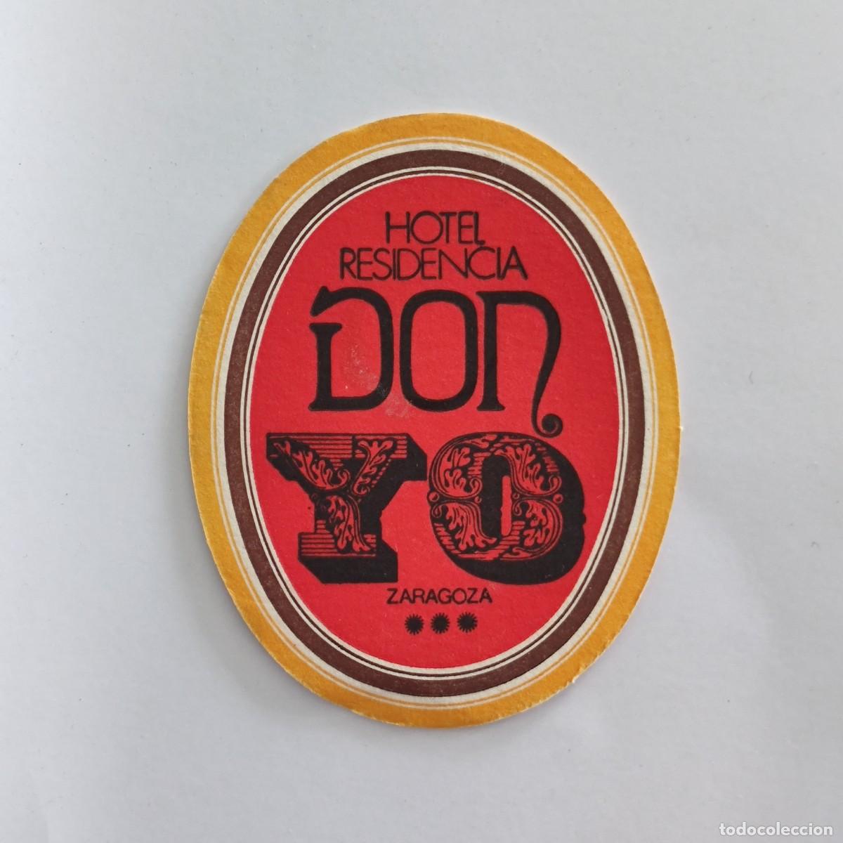 Otros Art&iacute;culos de Coleccionismo en Papel: POSAVASOS - ZARAGOZA - DON YO HOTEL RESIDENCIA