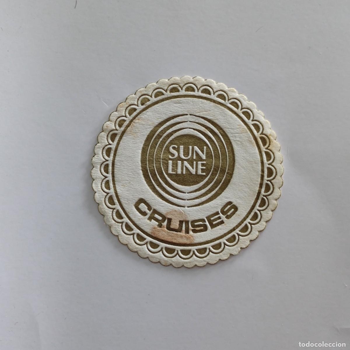 Otros Art&iacute;culos de Coleccionismo en Papel: POSAVASOS - SUN LINE CRUISES - CRUCEROS BARCO