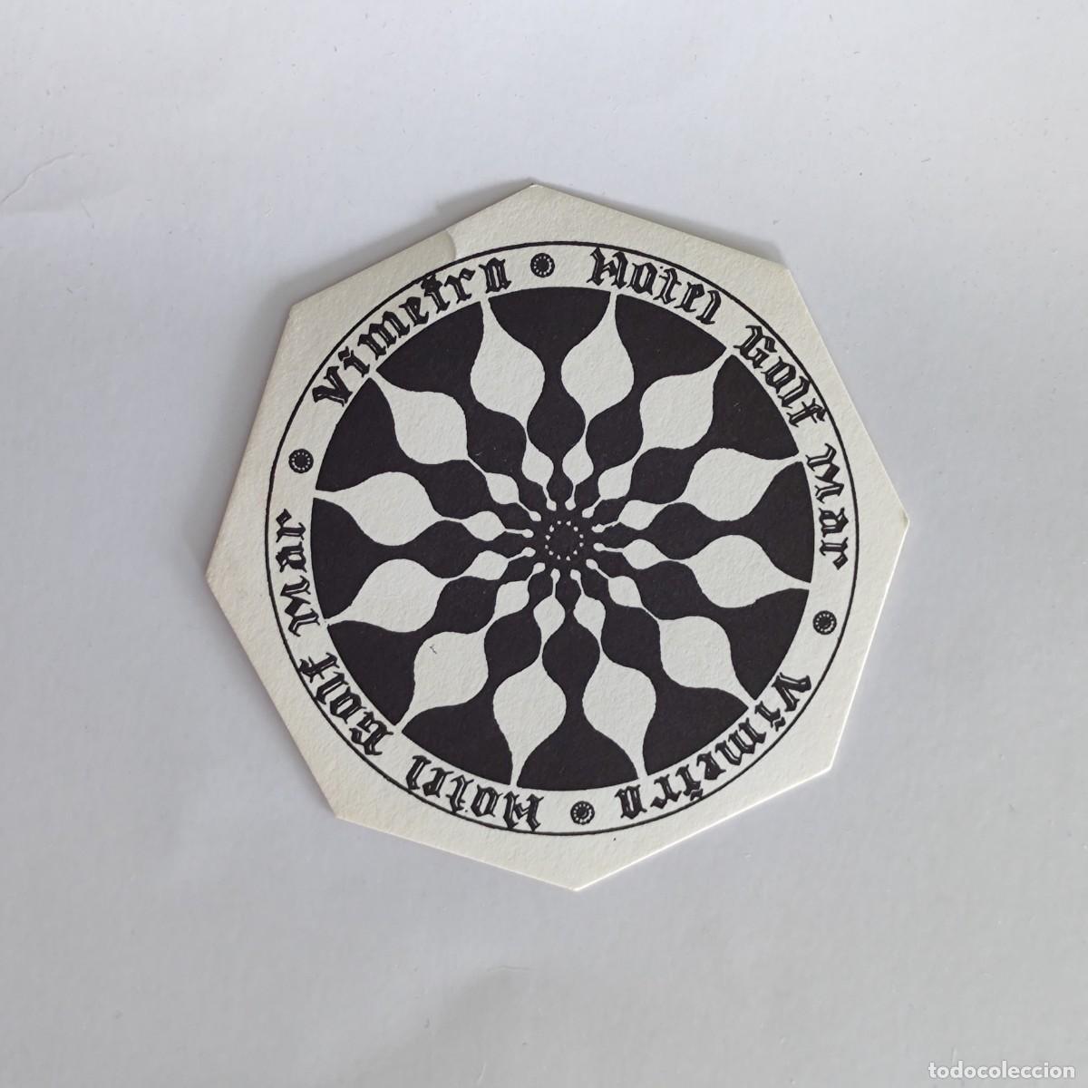 Otros Art&iacute;culos de Coleccionismo en Papel: POSAVASOS - HOTEL GOLF MAR - VIMEIRO PORTUGAL - 1987