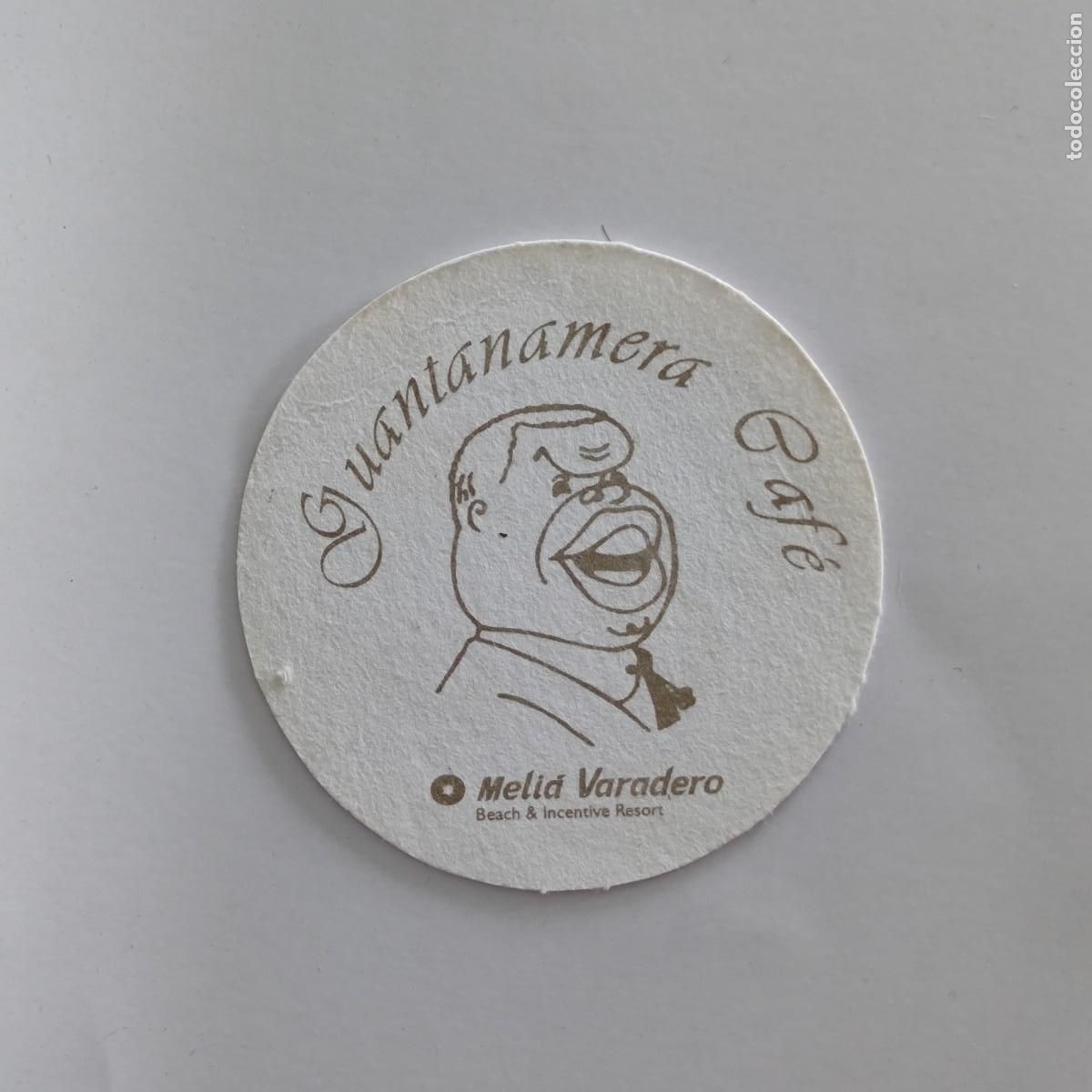 Otros Art&iacute;culos de Coleccionismo en Papel: POSAVASOS - GUANTANAMERA CAFE / MELIA VARADERO HOTEL - CUBA