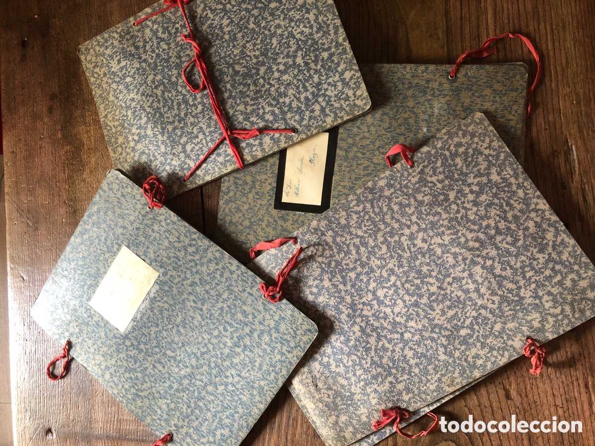 Otros Art&iacute;culos de Coleccionismo en Papel: Carpetas antiguas (4 unidades )