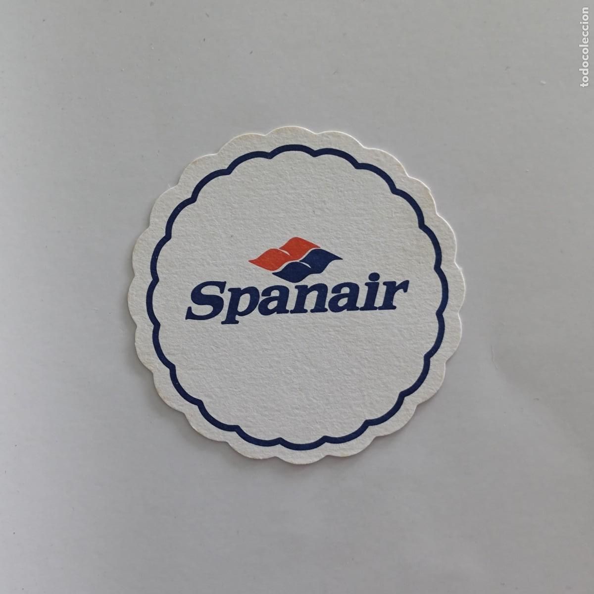 Otros Art&iacute;culos de Coleccionismo en Papel: POSAVASOS - SPANAIR - AVIACION