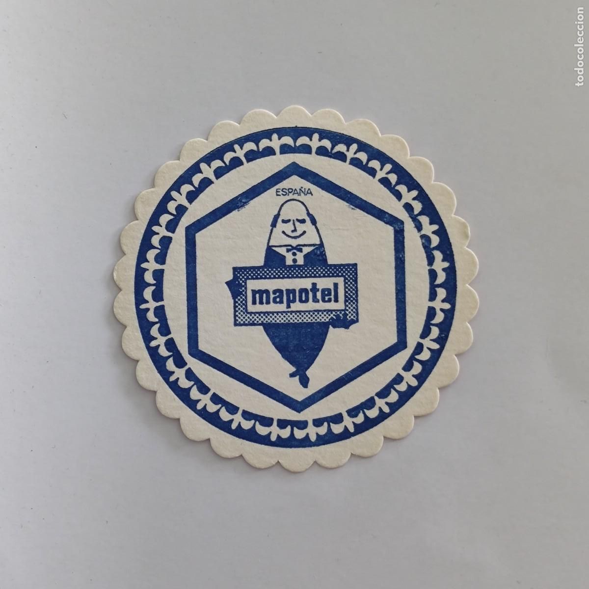 Otros Art&iacute;culos de Coleccionismo en Papel: POSAVASOS - MAPOTEL - 1983