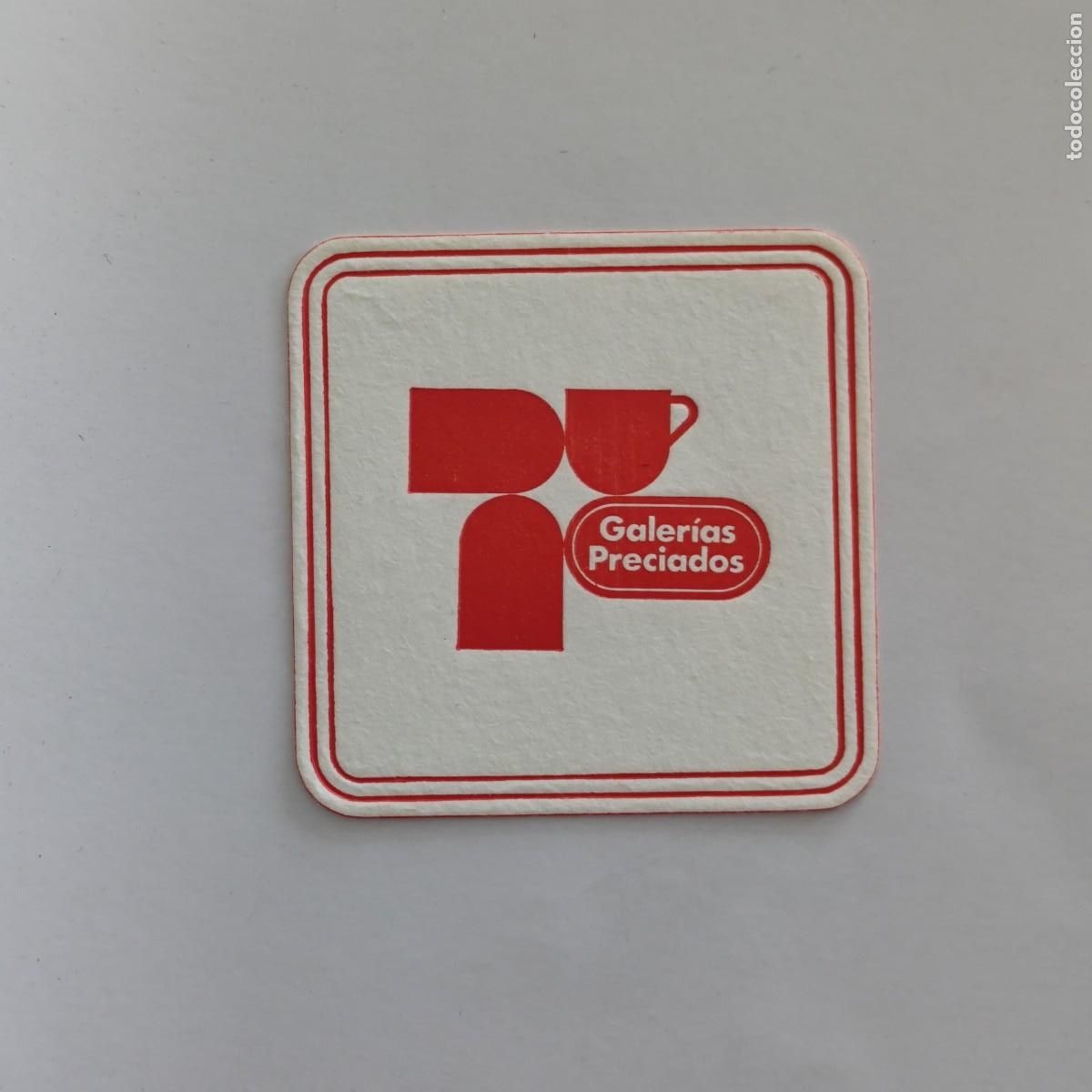 Otros Art&iacute;culos de Coleccionismo en Papel: POSAVASOS - GALERIAS PRECIADOS - 1986