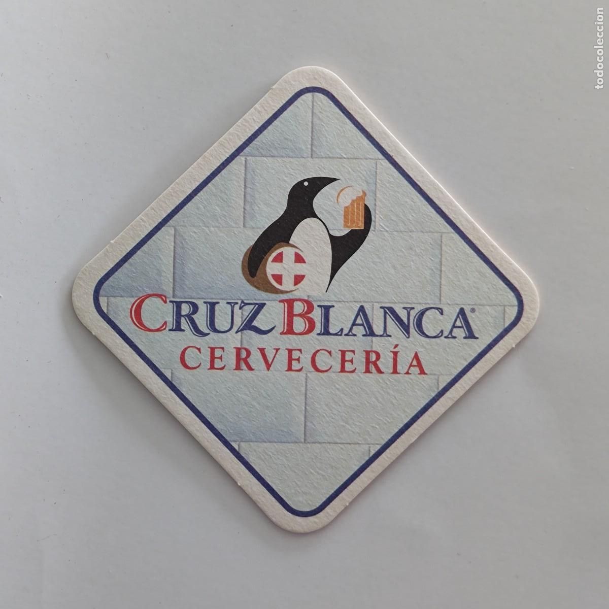 Otros Art&iacute;culos de Coleccionismo en Papel: POSAVASOS - CRUZ BLANCA CERVECERIA - PING&Uuml;INO AVE FAUNA