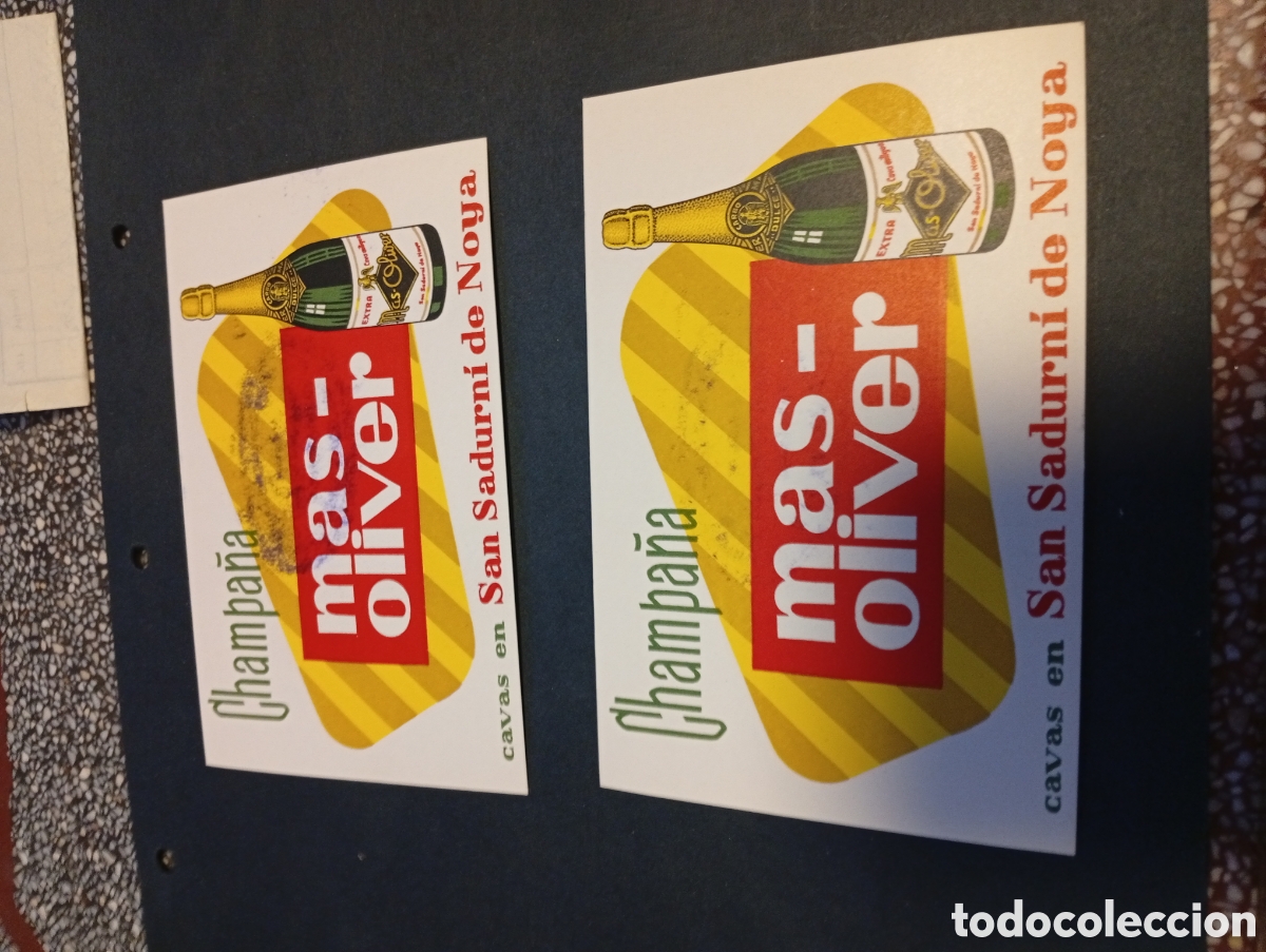 Otros Art&iacute;culos de Coleccionismo en Papel: Champa&ntilde;a mas oliver, Francisco Vanaclocha Palomino