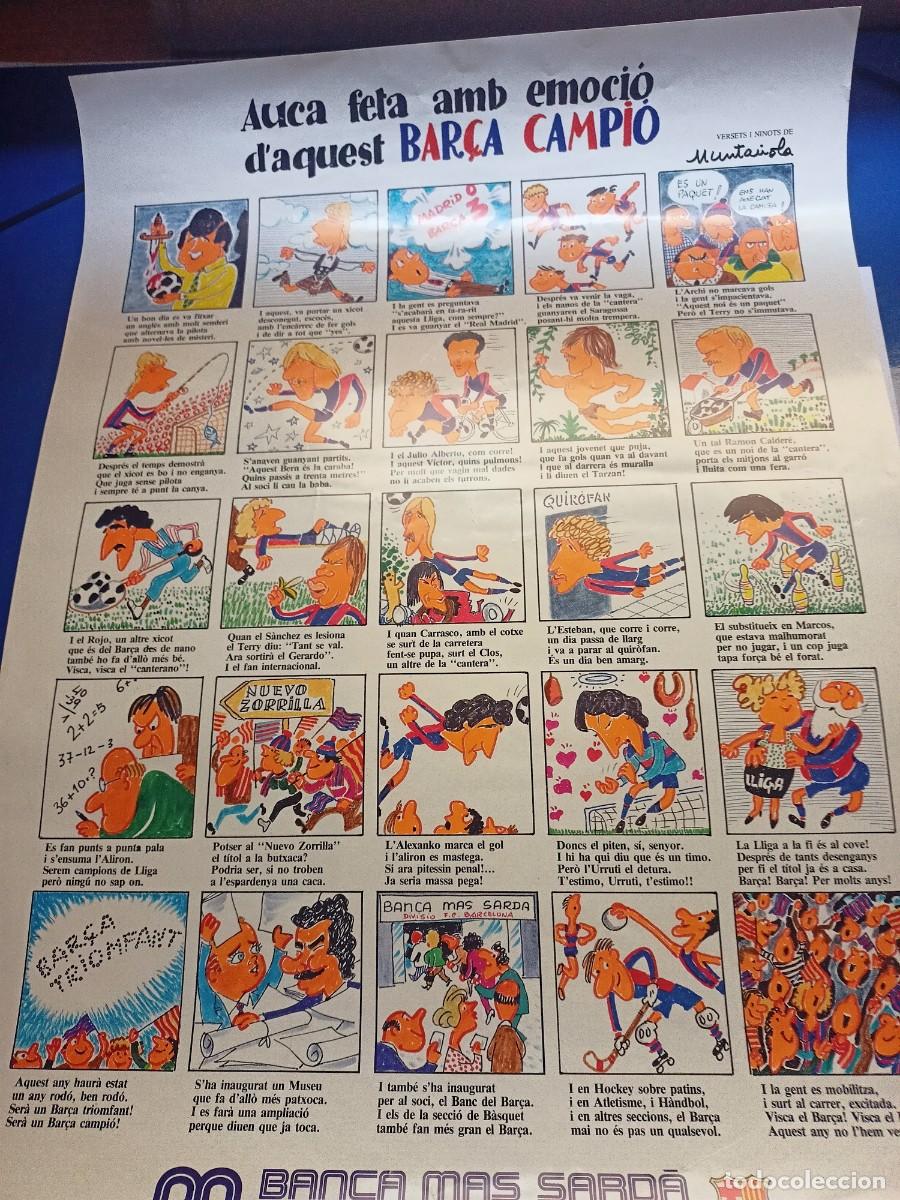 Otros Art&iacute;culos de Coleccionismo en Papel: AUCA &rdquo;FETA AMB EMOCIO D'AQUEST BAR&Ccedil;A CAMPIO&rdquo; DIBUJOS Y VERSOS DE MUNTARIOLA