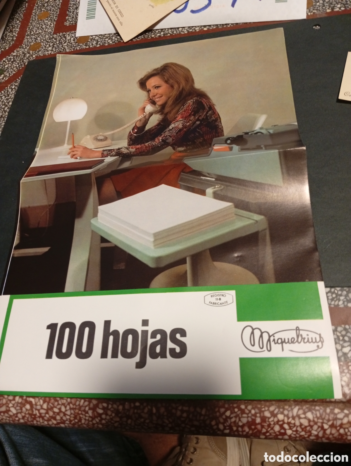 Otros Art&iacute;culos de Coleccionismo en Papel: Publicidad 100 hojas miquelrius