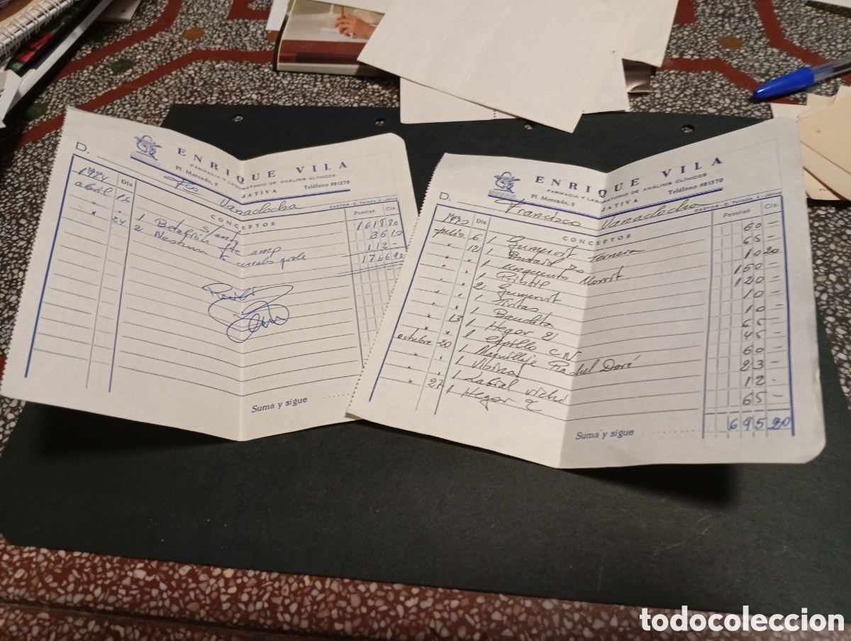 Otros Art&iacute;culos de Coleccionismo en Papel: Farmacia y laboratorio de an&aacute;lisis, Enrique Vila, J&aacute;tiva