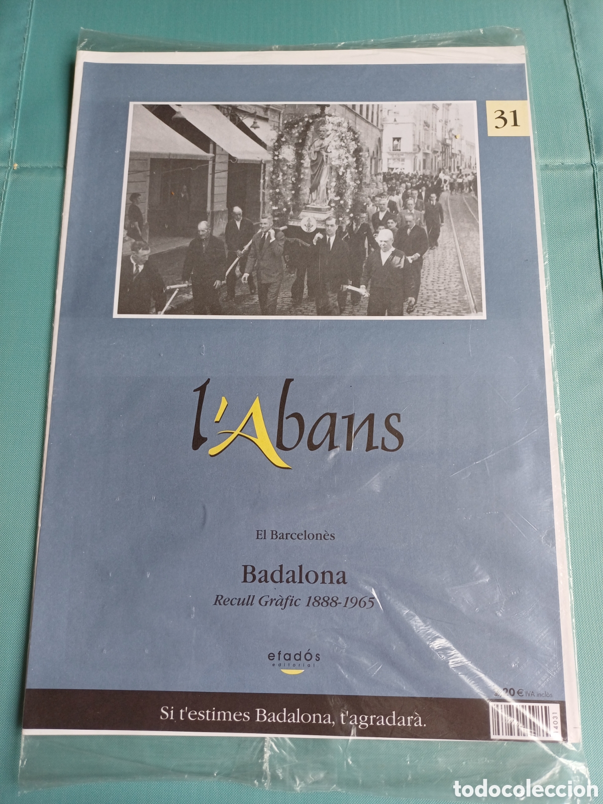 Otros Art&iacute;culos de Coleccionismo en Papel: L'Abans de Badalona Fasc&iacute;cle 31 p&agrave;gines 383-394