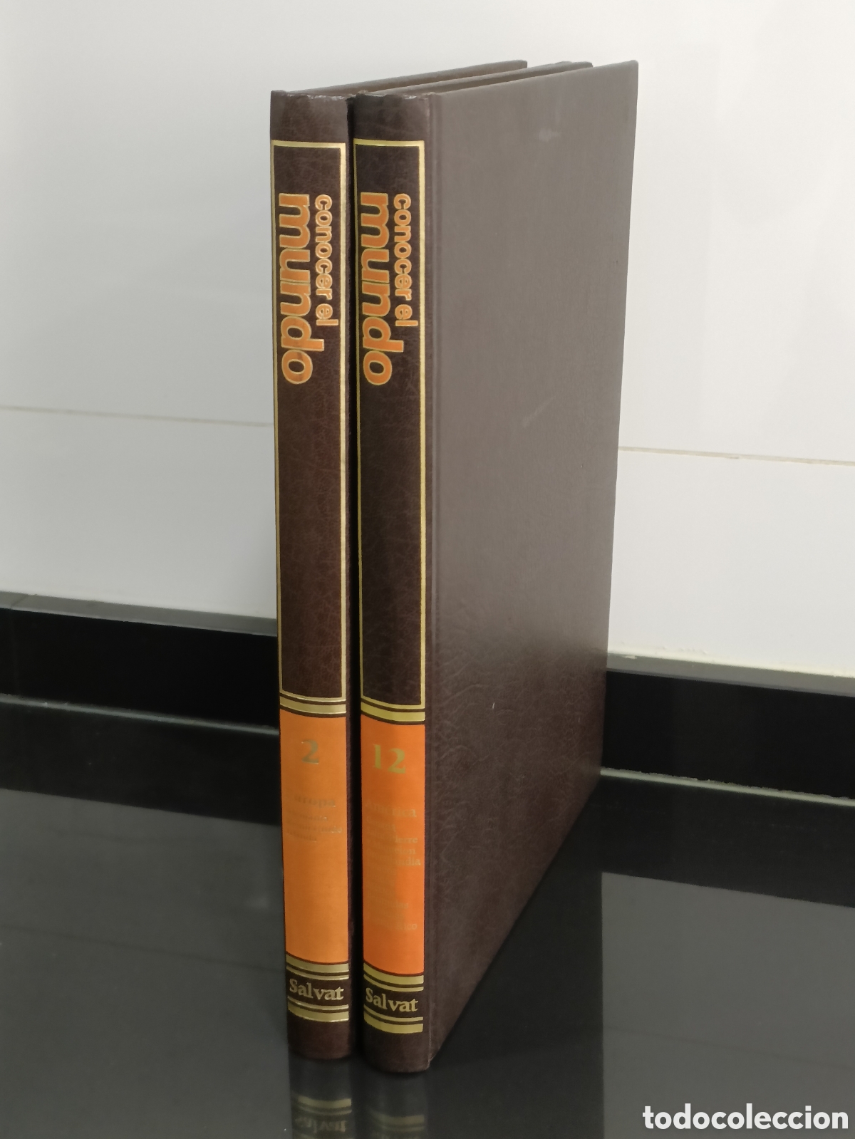 Otros Art&iacute;culos de Coleccionismo en Papel: Tomos 2 y 12 Enciclopedia conocer el mundo. Editorial Salvat 1975