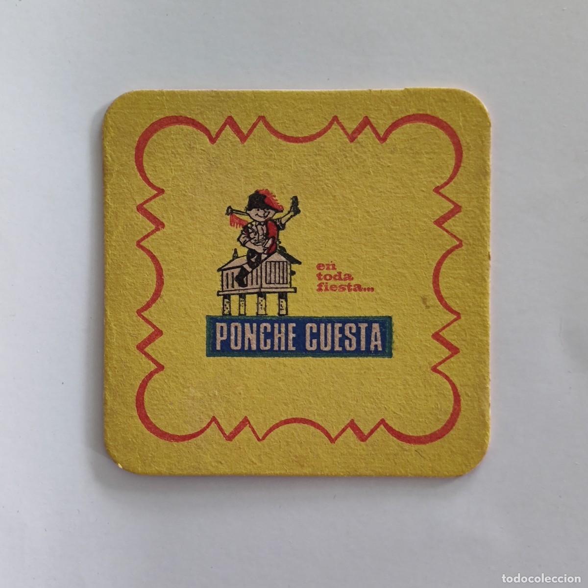 Otros Art&iacute;culos de Coleccionismo en Papel: POSAVASOS - PONCHE CUESTA - BEBIDA GALICIA GAITA HORREO