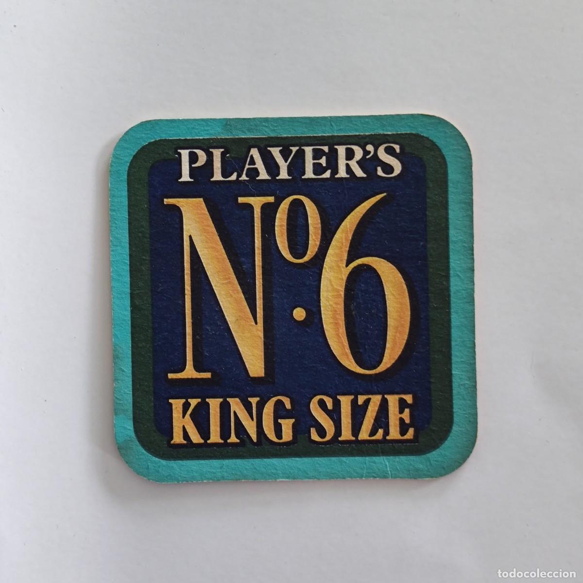 Otros Art&iacute;culos de Coleccionismo en Papel: POSAVASOS - PLAYER'S N&ordm; 6 KING SIZE - TABACO
