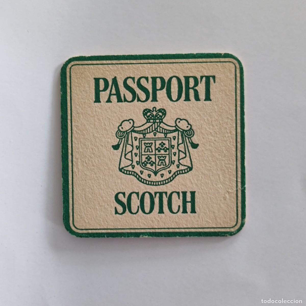 Otros Art&iacute;culos de Coleccionismo en Papel: POSAVASOS - PASSPORT SCOTCH - WHISKY