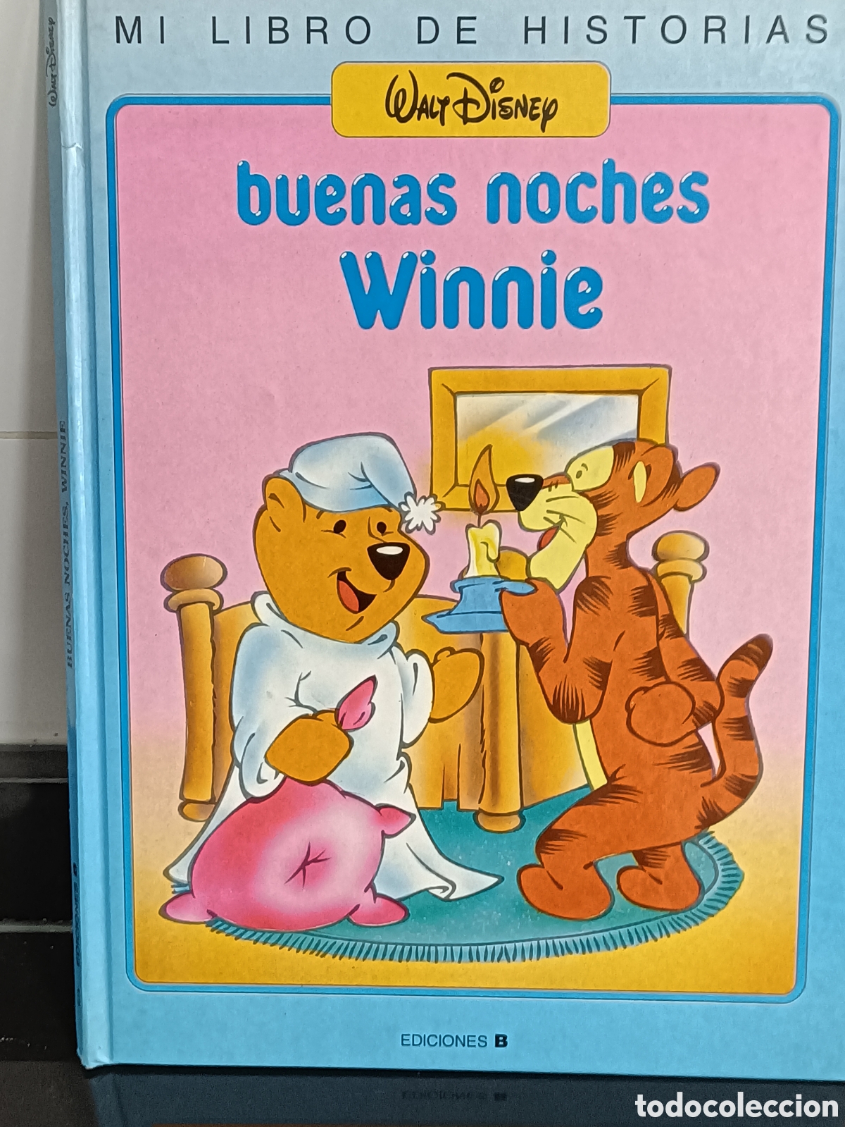 Otros Art&iacute;culos de Coleccionismo en Papel: 1988 Libro Walt Disney Buenas noches Winnie de Pooh
