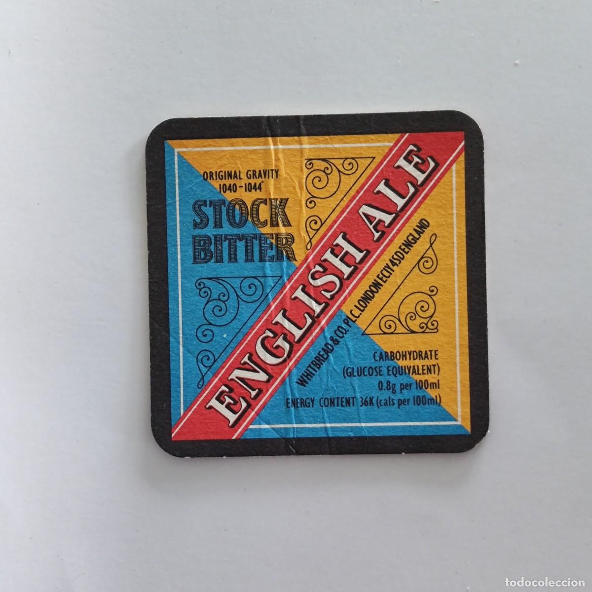 Otros Art&iacute;culos de Coleccionismo en Papel: POSAVASOS - ENGLISH ALE WHITEBREAD - CERVEZA -