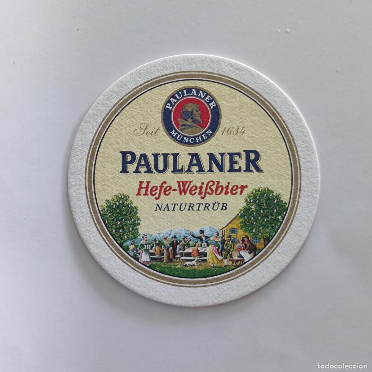 Otros Art&iacute;culos de Coleccionismo en Papel: POSAVASOS - PAULANER HEFE-WEISSBIER NATRUTRUB - CERVEZA
