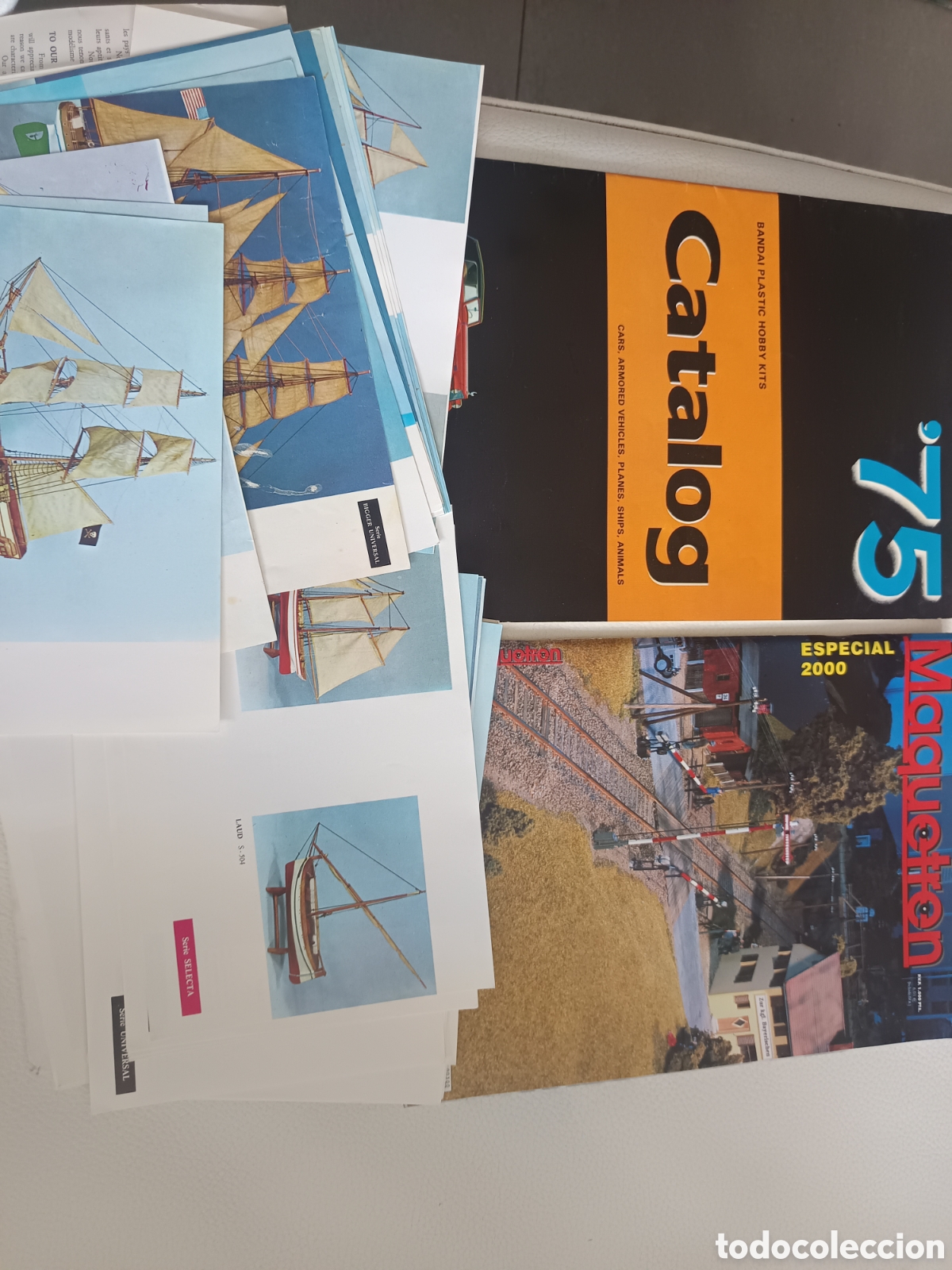 Otros Art&iacute;culos de Coleccionismo en Papel: Catalogos de maquetas varias