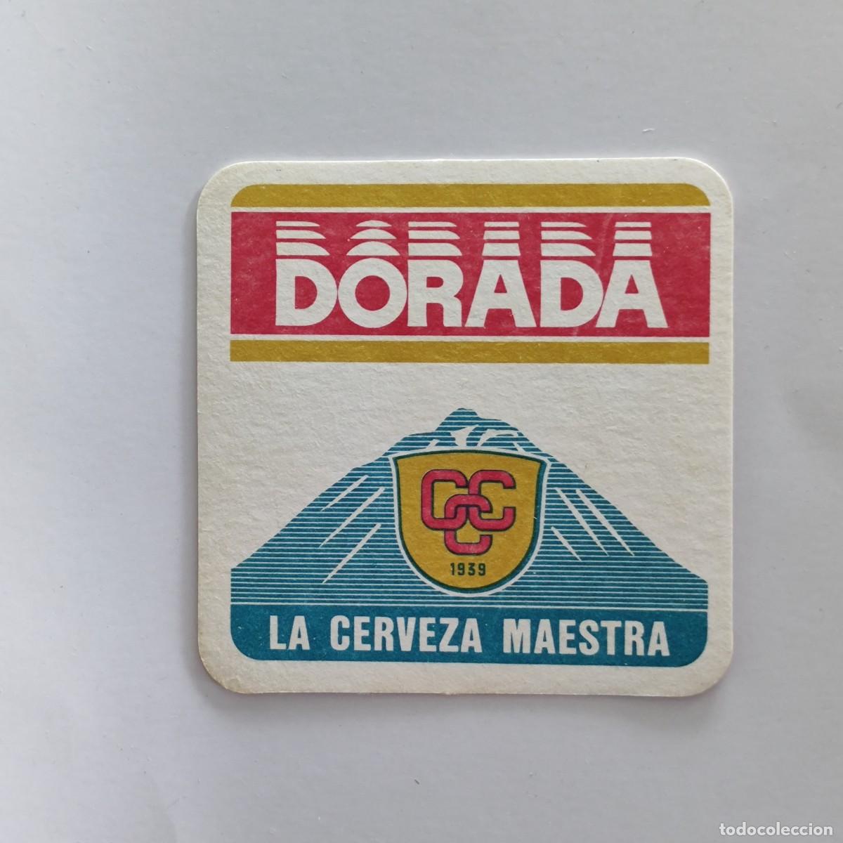 Sammelleidenschaft Andere Papierartikel: POSAVASOS - DORADA - CERVEZA CANARIAS