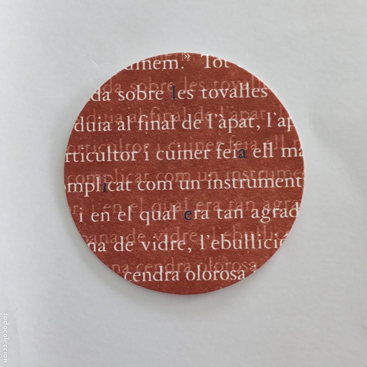 Otros Art&iacute;culos de Coleccionismo en Papel: POSAVASOS - TEXTO - ... SOBRE LES TOVALLES ...