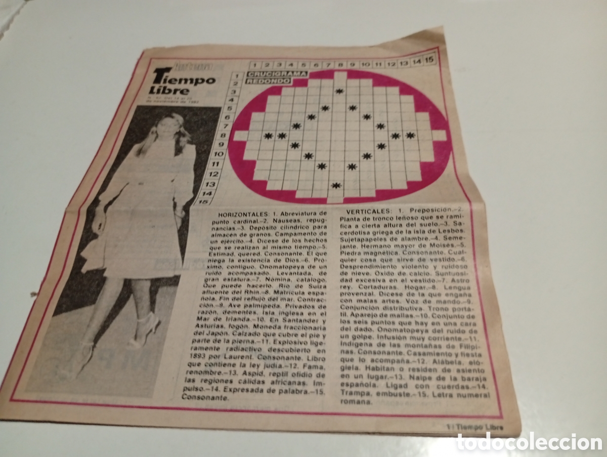 Otros Art&iacute;culos de Coleccionismo en Papel: Antena Tiempo Libro 1982