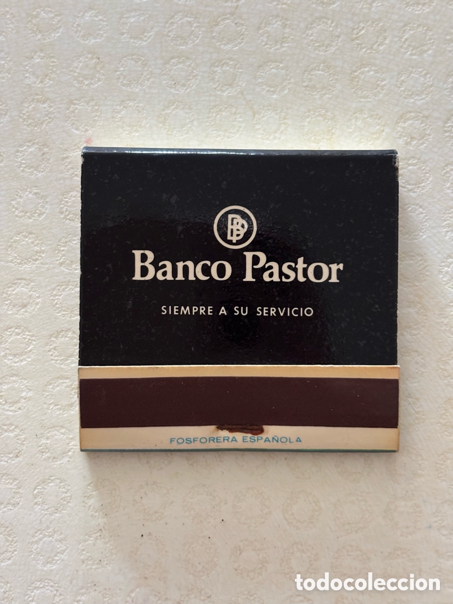 Otros Art&iacute;culos de Coleccionismo en Papel: Caja de cerillas Edificio Banco Pastor Coru&ntilde;a