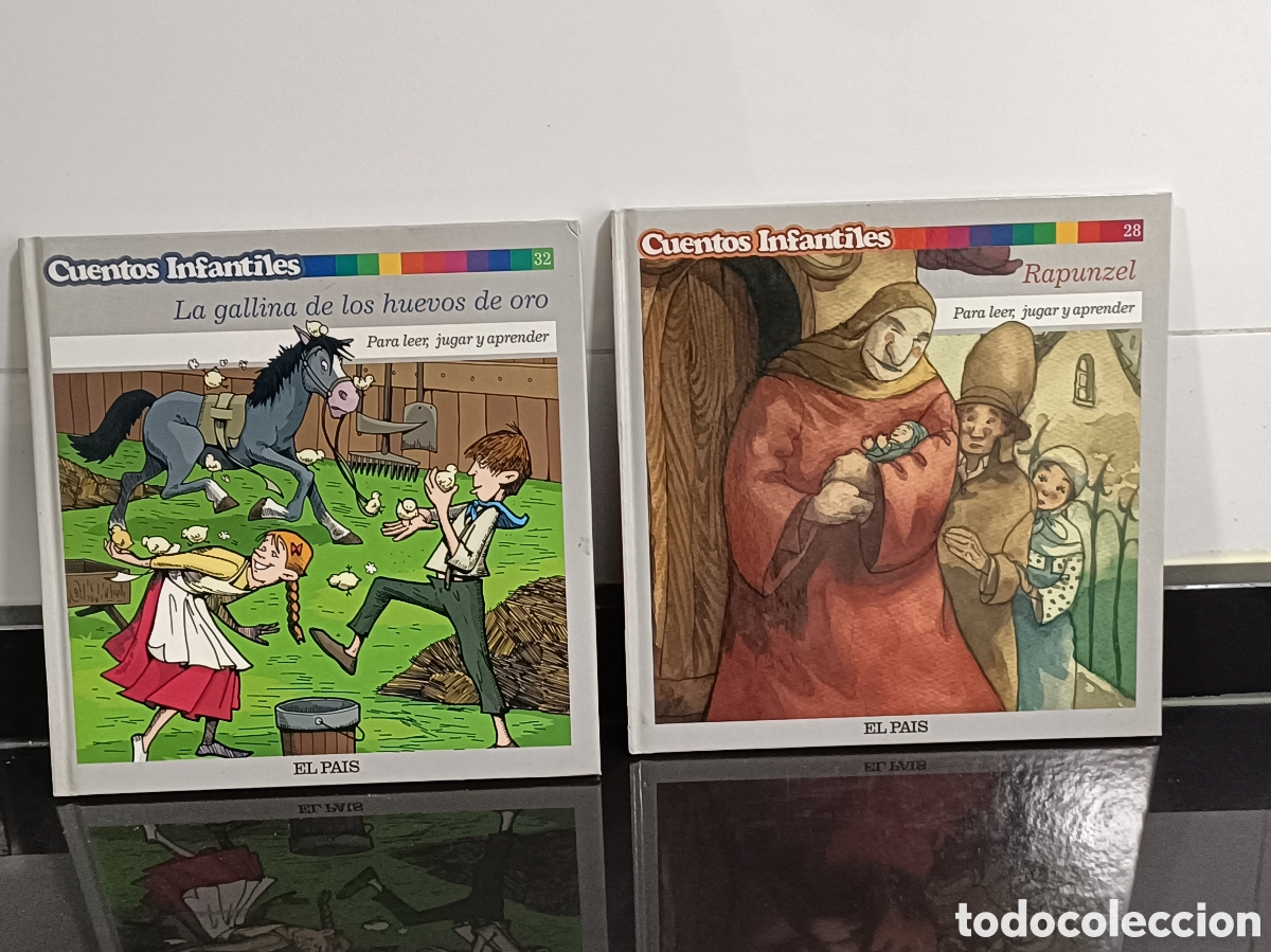 Otros Art&iacute;culos de Coleccionismo en Papel: Cuentos La gallina de los huevos de oro&rdquo;&nbsp;(n&uacute;mero 32) y&nbsp;&rdquo;Rapunzel&rdquo;&nbsp;(n&uacute;mero 28)