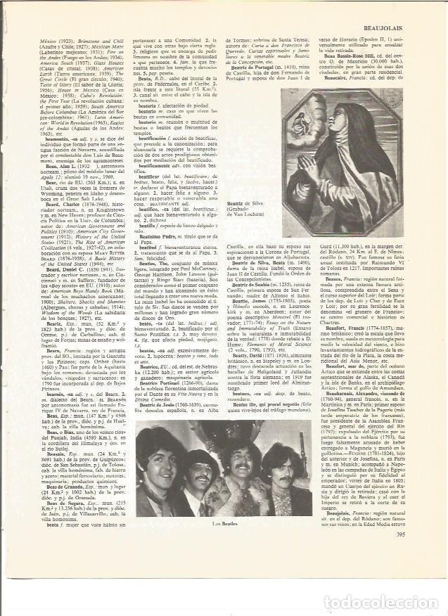 Otros art&iacute;culos de coleccionismo en papel: LAMINA V00957: Los Beatles - VVAA