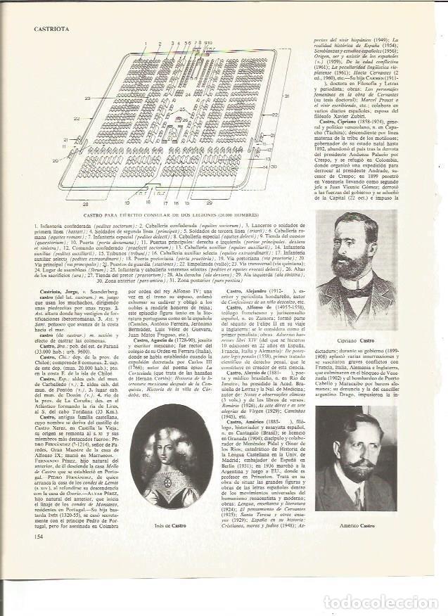 Otros art&iacute;culos de coleccionismo en papel: LAMINA V01014: Castro para ejercito consular de dos legiones para 24000 hombres - VVAA