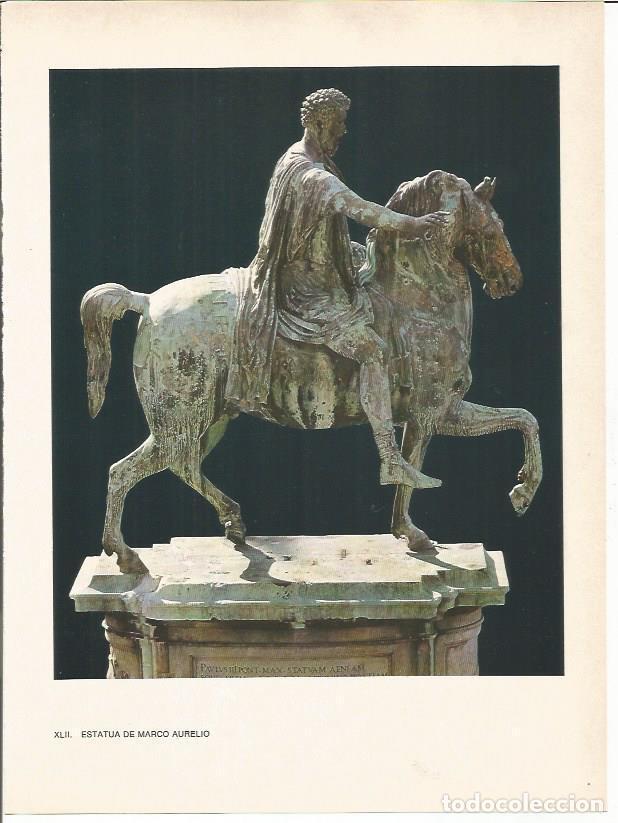 Otros art&iacute;culos de coleccionismo en papel: LAMINA 27491: Estatua ecuestre de Marco Aurelio - Raymonde de Gans
