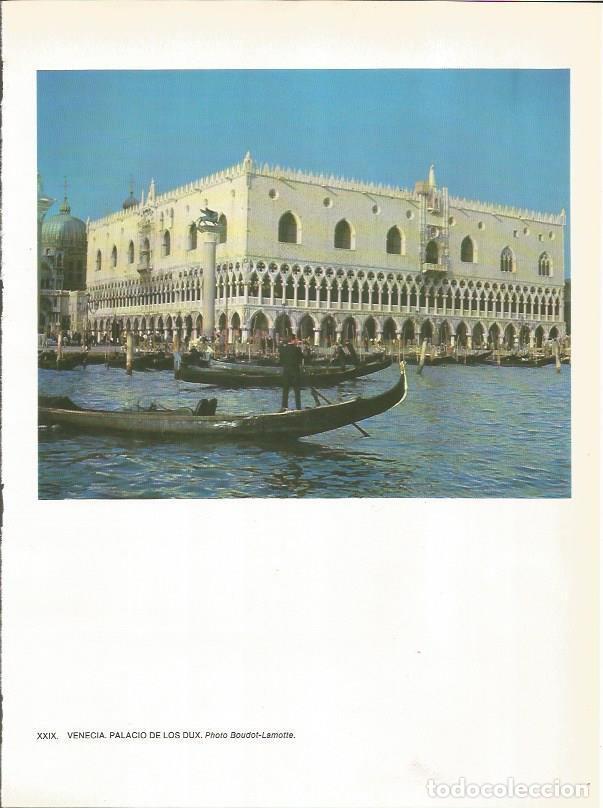 Altri oggetti di carta: LAMINA 27762: Palacio de los Dux en Venecia, Italia - Jean Baudry