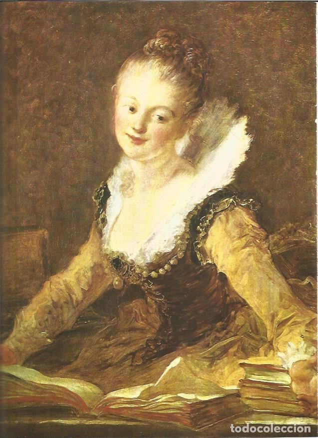 Otros art&iacute;culos de coleccionismo en papel: LAMINA V01301: La lectura por Fragonard - VVAA