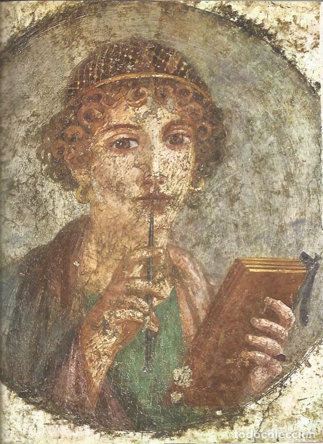 Otros art&iacute;culos de coleccionismo en papel: LAMINA V01216: Muchacha del calamo de Pompeya - VVAA