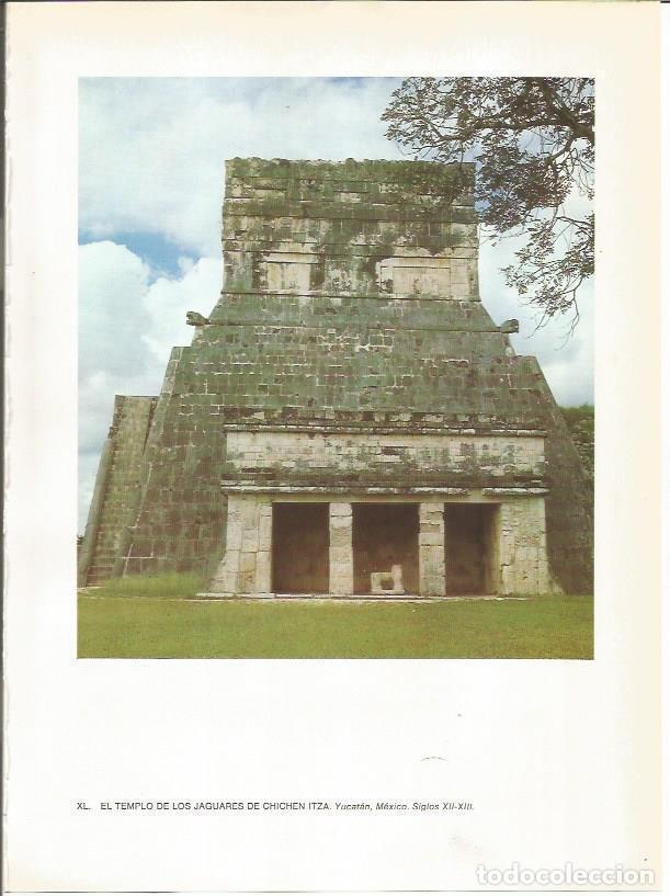 Otros art&iacute;culos de coleccionismo en papel: LAMINA 27375: Templo de los Jaguares en Chichen Itza, Mexico - Guy Annequin