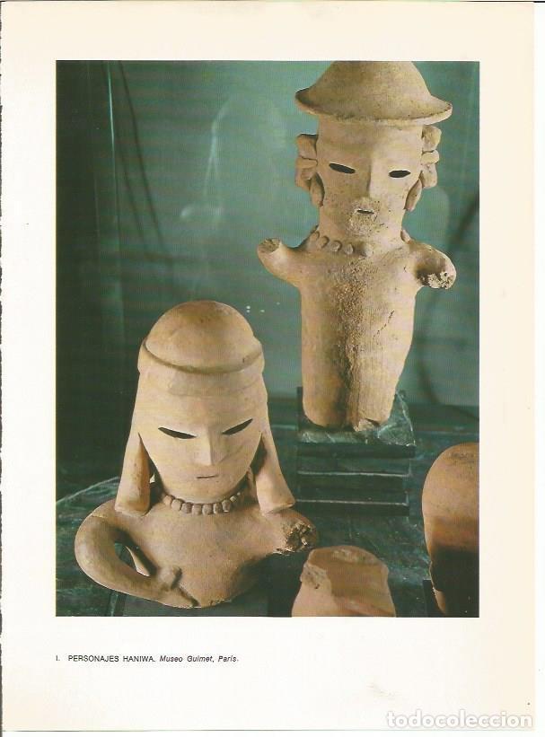 Altri oggetti di carta: LAMINA 27507: Personajes Haniwa - Raymonde de Gans
