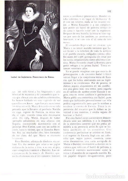 Otros art&iacute;culos de coleccionismo en papel: LAMINA 28143: Isabel I de Inglaterra - Josep Pijoan