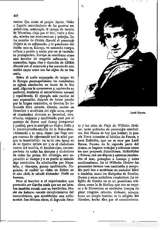 Otros art&iacute;culos de coleccionismo en papel: LAMINA 28270: Lord Byron - Josep Pijoan