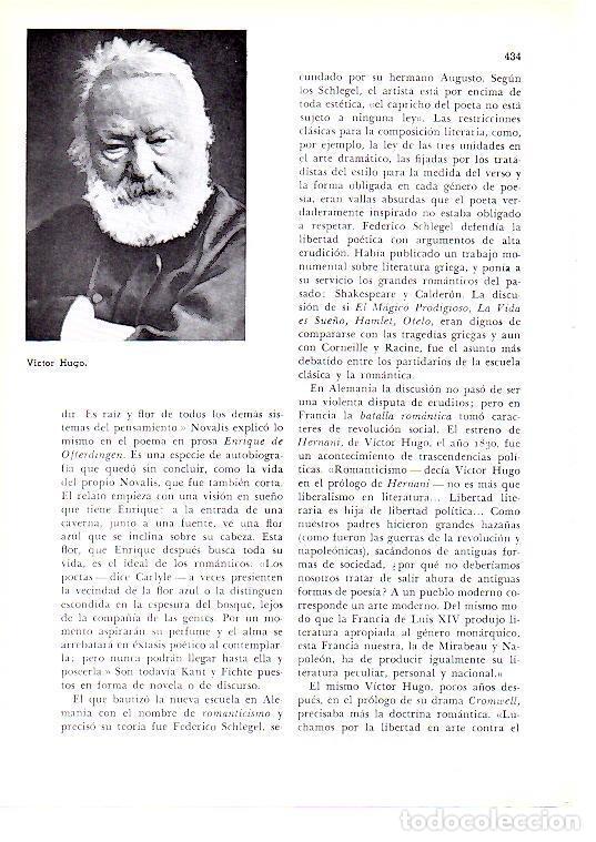 Otros art&iacute;culos de coleccionismo en papel: LAMINA 28268: Victor Hugo - Josep Pijoan