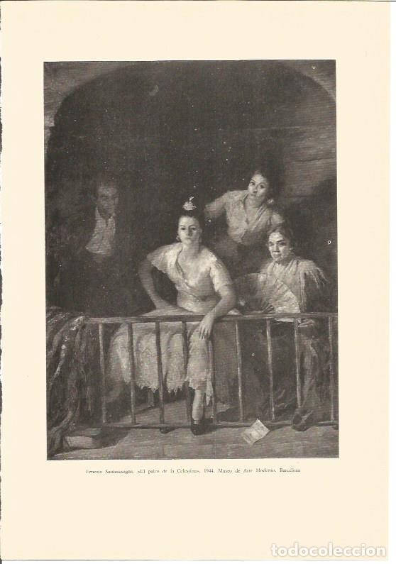 Otros art&iacute;culos de coleccionismo en papel: LAMINA V01891: El palco de la Celestina por E. Santasusagna - VVAA