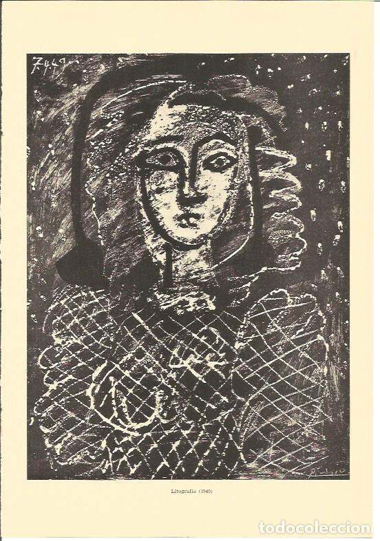 Otros art&iacute;culos de coleccionismo en papel: LAMINA V01924: Litografia de 1949 por Picasso - VVAA