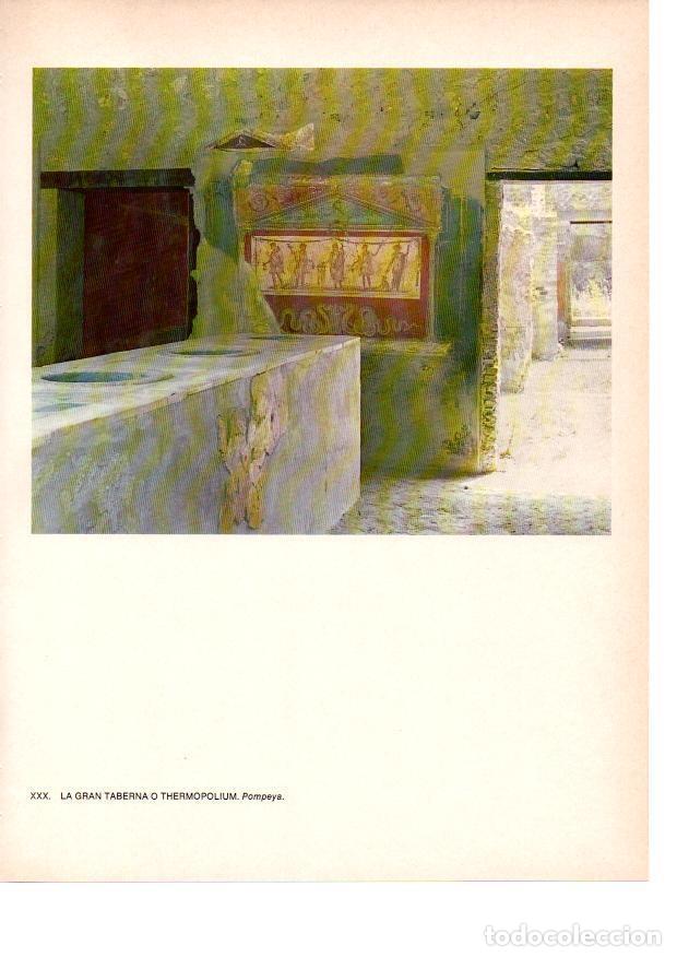 Otros art&iacute;culos de coleccionismo en papel: LAMINA 27819: La Gran Taberna de Pompeya - Raymonde de Gans