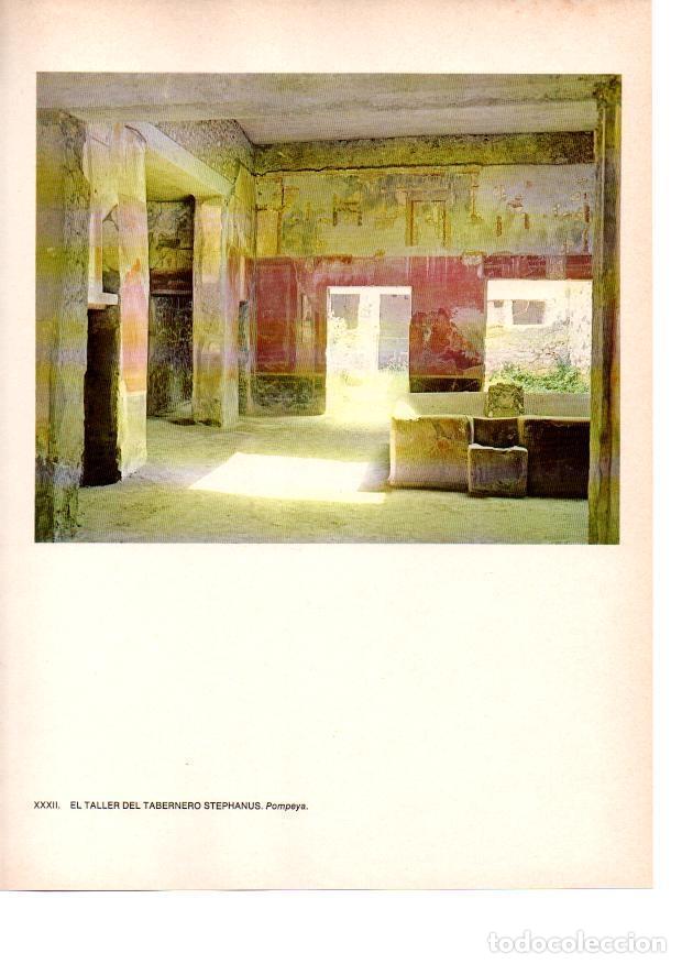 Otros art&iacute;culos de coleccionismo en papel: LAMINA 27821: Taller del tabernero Stephanus, Pompeya - Raymonde de Gans