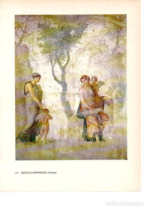 Otros art&iacute;culos de coleccionismo en papel: LAMINA 27842: Amorcillo reprendido, Pompeya - Raymonde de Gans