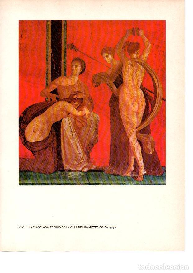 Otros art&iacute;culos de coleccionismo en papel: LAMINA 27836: La flagelada, Villa de los Misterios, Pompeya - Raymonde de Gans