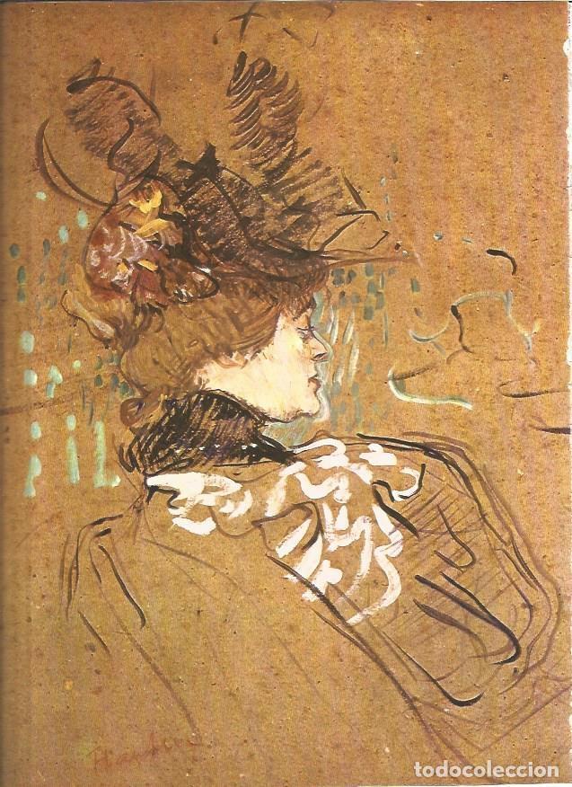 Otros art&iacute;culos de coleccionismo en papel: LAMINA V01315: Perfil de mujer por H. de Toulouse-Lautrec - VVAA