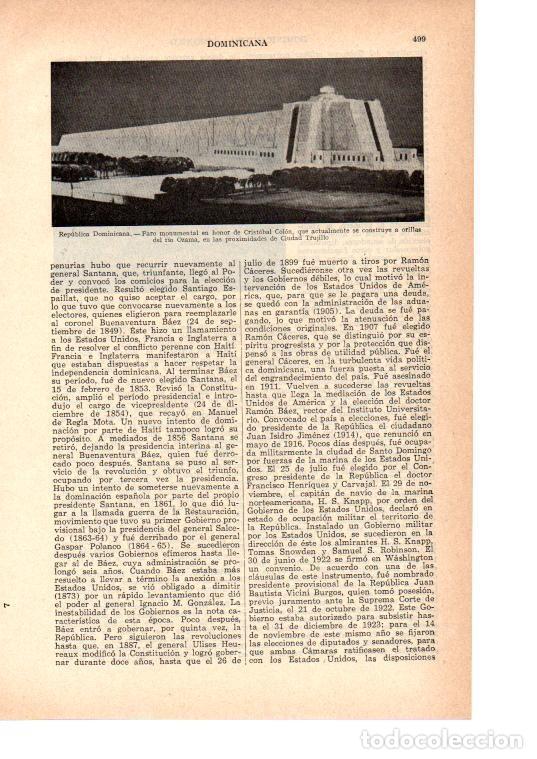 Otros art&iacute;culos de coleccionismo en papel: LAMINA 38963: Faro en honor de Cristobal Colon, Republica Dominicana - VVAA