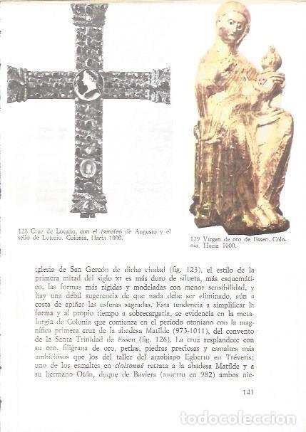Otros art&iacute;culos de coleccionismo en papel: LAMINA V02584: Cruz de Lotario con el camafeo de Augusto y Virgen de oro de Essen - John Beckwith