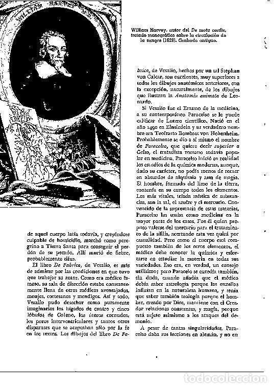 Otros art&iacute;culos de coleccionismo en papel: LAMINA 28155: William Harvey, grabado - Josep Pijoan