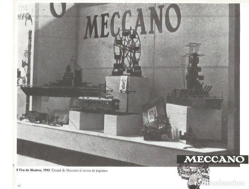 Otros art&iacute;culos de coleccionismo en papel: LAMINA V02454: X Fira de Mostres 1942. Estand Mecano - Varios