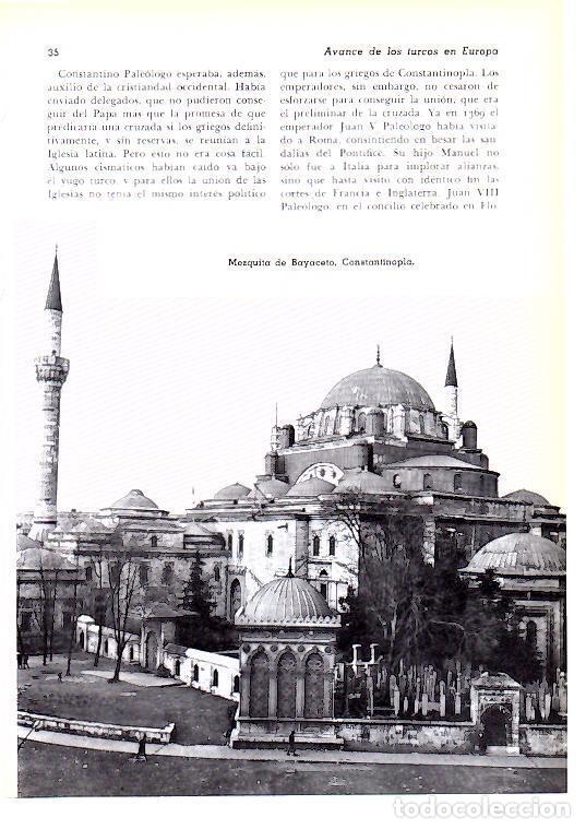 Paper Collecting Others: LAMINA 28282: Mezquita de Bayaceto, Estambul - Josep Pijoan